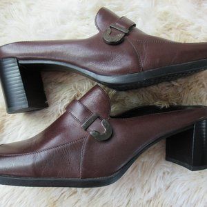 Aerology by AEROSOLES mules brown 9
